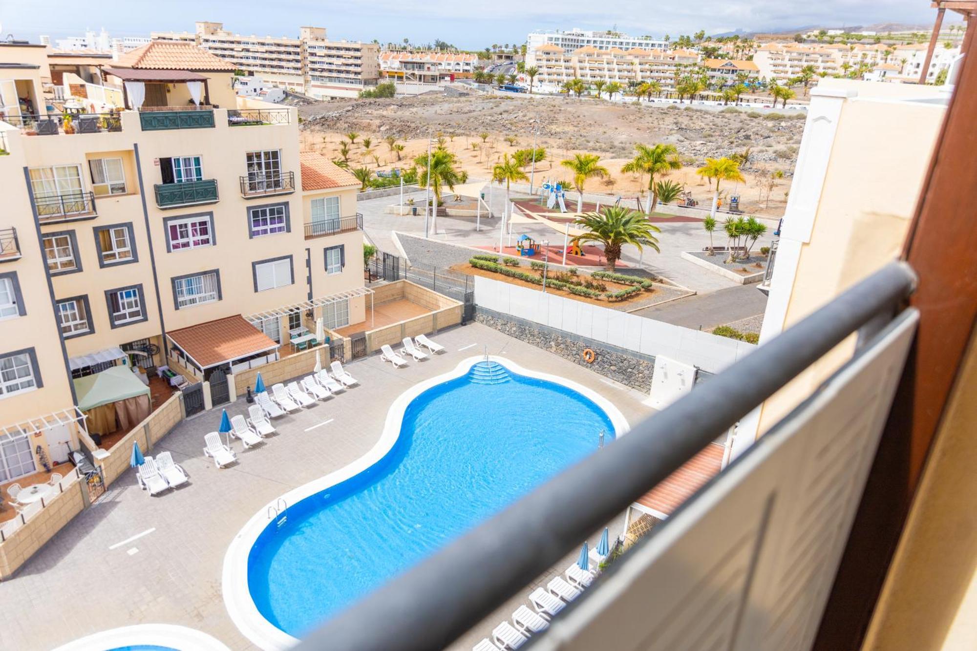 Ocean View 2 Bedroom Roofterrace Apartment In Costa Adeje カジャオ・サルバヘ エクステリア 写真