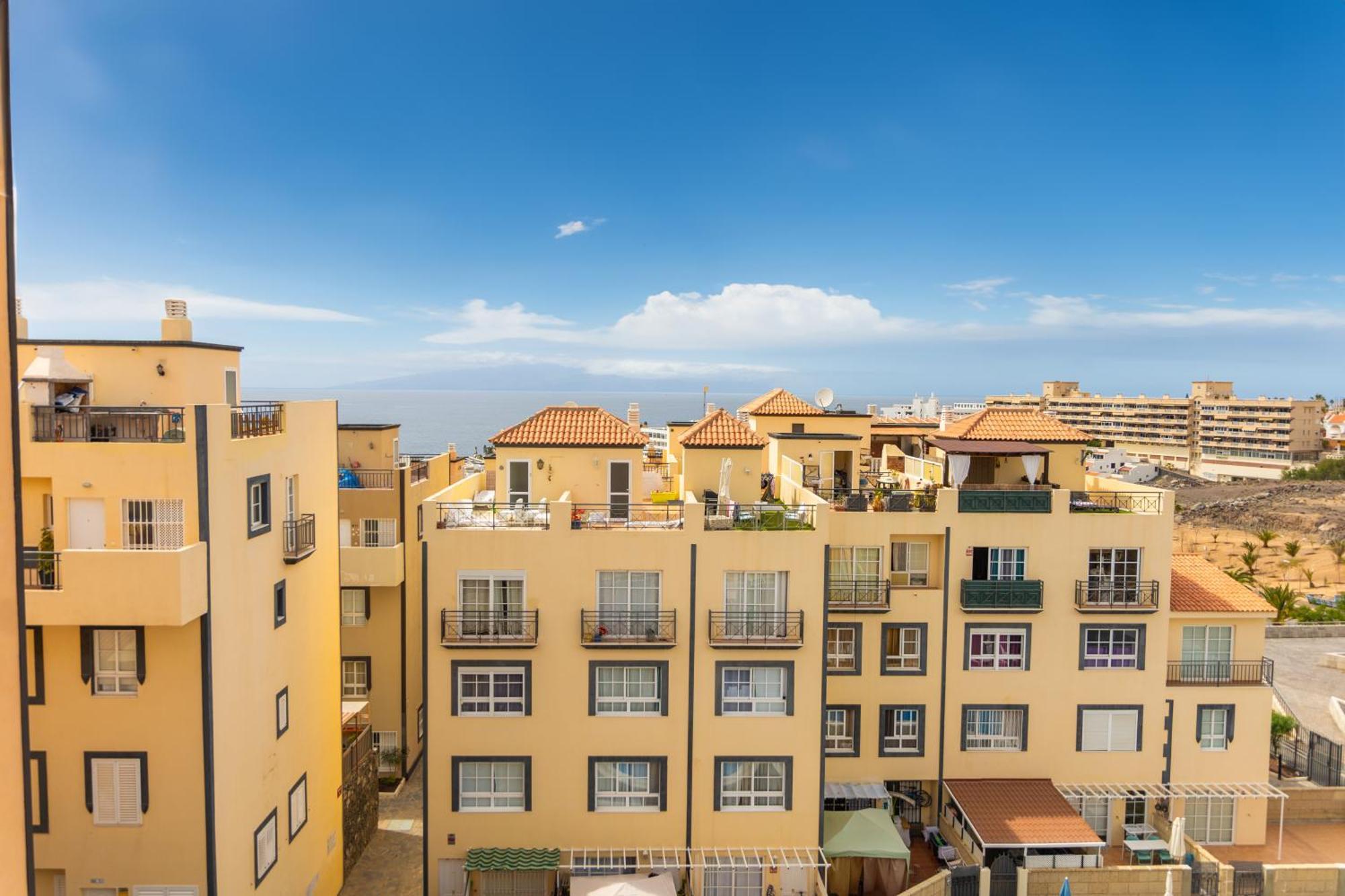 Ocean View 2 Bedroom Roofterrace Apartment In Costa Adeje カジャオ・サルバヘ エクステリア 写真